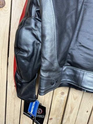 CHAQUETA T-XL MOTO GARIBALDI BLUE BIKER NEGRO