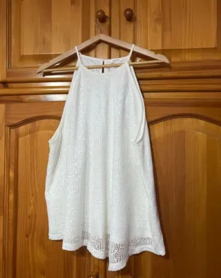 Top Springfield Blanco Talla XL