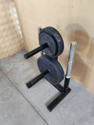 Rack Soporte para Pesas Negro