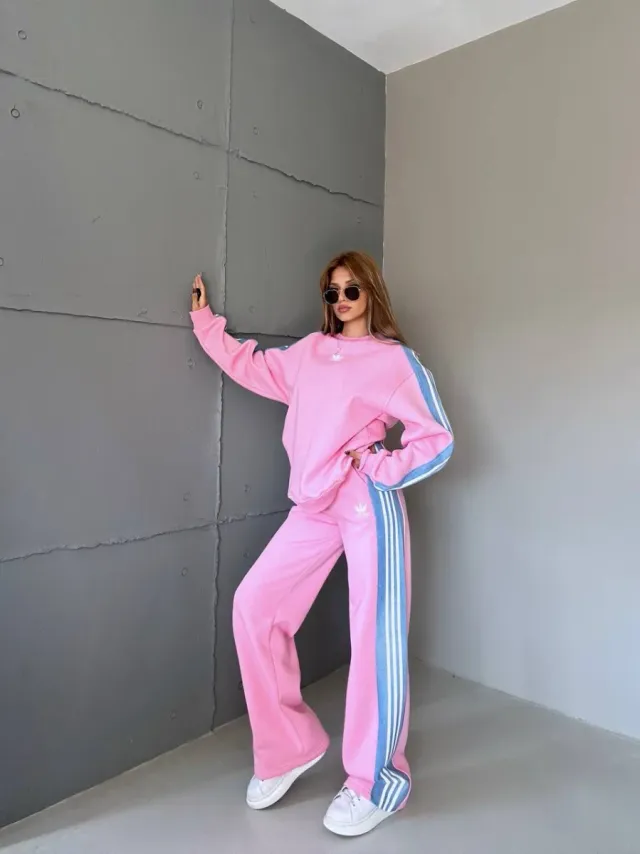 Conjunto Chándal Mujer Rosa y Azul