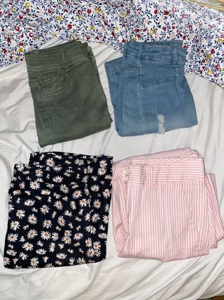 Lote 4 pantalones