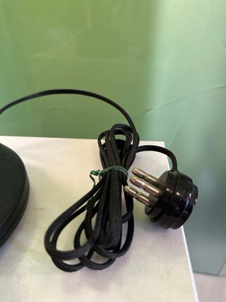 Telefono fisso a candela nero