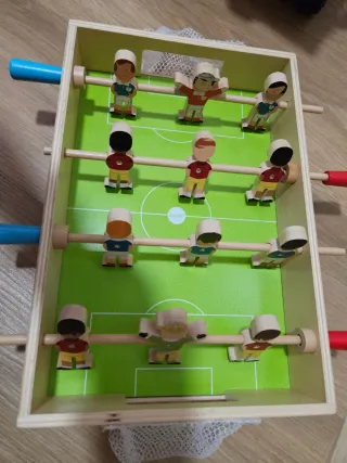 Futbolín Janod de madera para niños