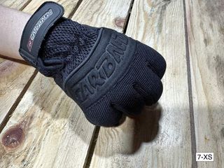 GUANTES T-XS DE MOTO GARIBALDI NEGROS 