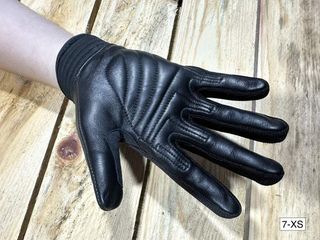 GUANTES T-XS DE MOTO GARIBALDI NEGROS 