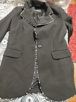 Chaqueta Emporio Armani Negra Mujer