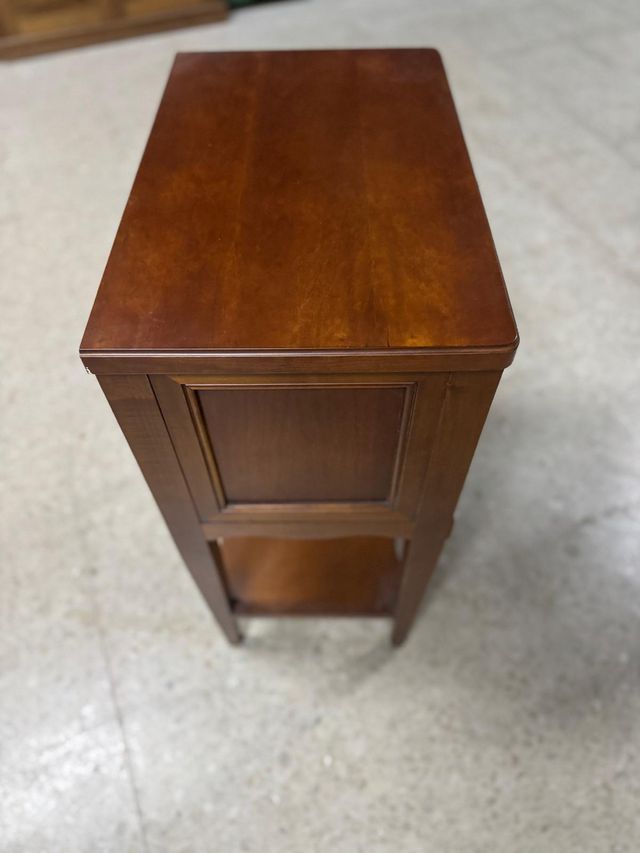 Mesa auxiliar madera 3 cajones