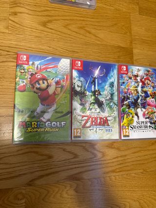 Lote 3 Juegos Nintendo Switch precio fijo