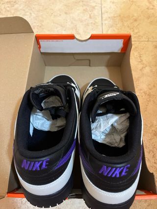 Nike Dunk Low Black Purple
