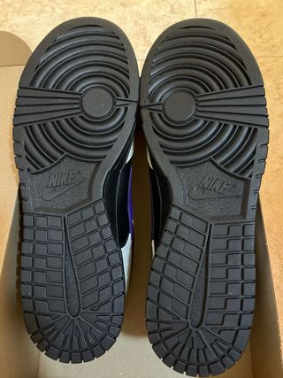 Nike Dunk Low Black Purple