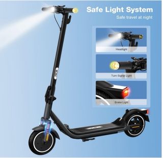 Patinete Eléctrico Adultos Negro