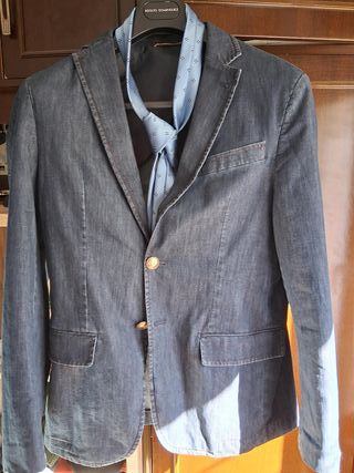 Chaqueta de traje azul (Marca Ozeta)