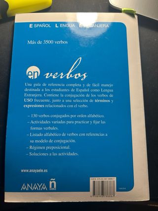 Libro de español