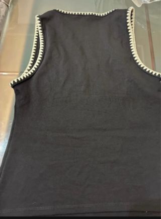 Camiseta Mango Negra Talla M