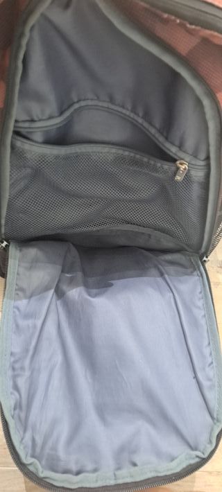 Mochila Fila Camuflaje Marrón y Negra