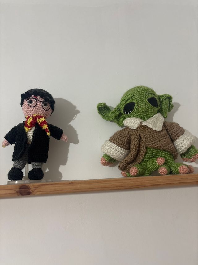Peluche Harry Potter y Baby Yoda