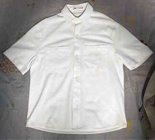 Conjunto Zara Blanco Corto