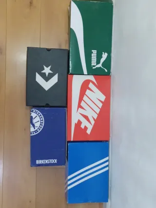 Lote de Puma, Nike, Adidas, Converse, Birkenstock 