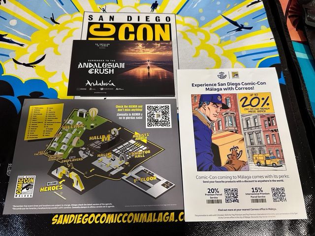 Mochila San Diego Comic Con Málaga 2025