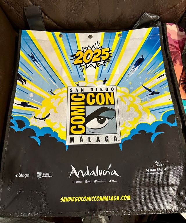 Mochila San Diego Comic Con Málaga 2025