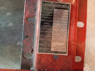 Generador Eléctrico 3500W