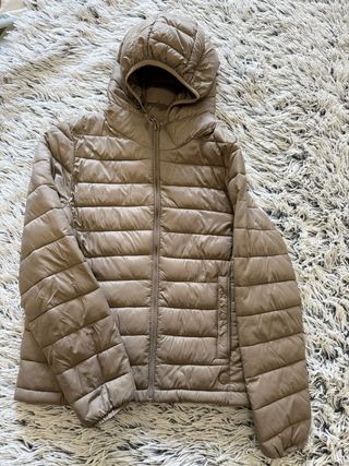 Chaqueta acolchada marrón
