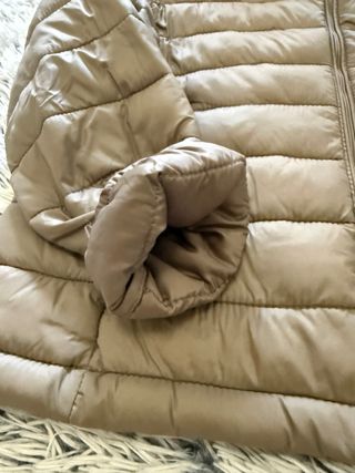 Chaqueta acolchada marrón