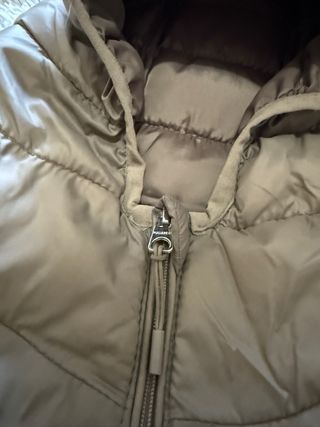 Chaqueta acolchada marrón