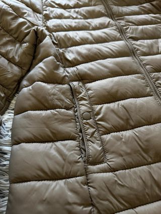 Chaqueta acolchada marrón