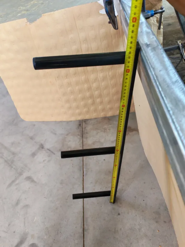 Soporte de pared para discos de pesas