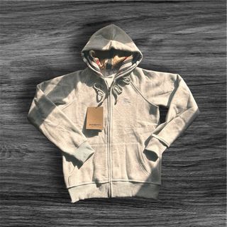 Sudadera Burberry Gris Cremallera Talla S