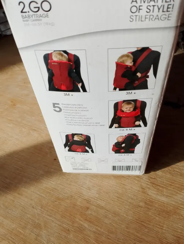 Mochila Portabebés Cybex 2.GO