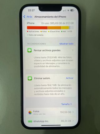 iPhone 13 Pro Negro/Plateado