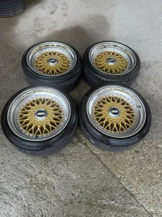 4 Llantas BBS Doradas 4x108