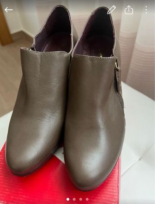 Botines MARIA CARLO Negros Piel Made in Spain