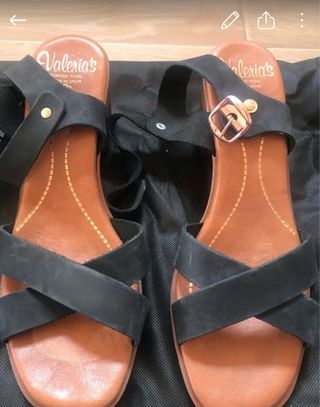Botines MARIA CARLO Negros Piel Made in Spain