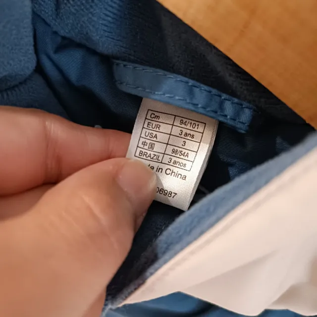 Mono de nieve infantil