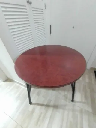 Mesa redonda pequeña cocina/habitación