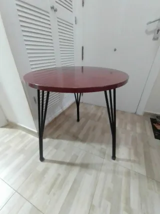 Mesa redonda pequeña cocina/habitación