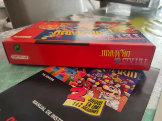 Tetris & Dr. Mario snes PAL ESP
