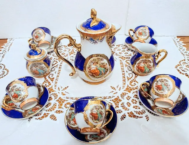 ANTIGUO JUEGO DE CAFÉ 
AÑOS 80