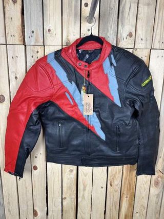 CHAQUETA T-XL MOTO GARIBALDI ROJO 56