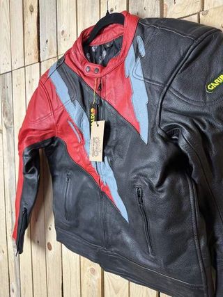CHAQUETA T-XL MOTO GARIBALDI ROJO 56