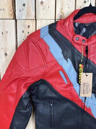 CHAQUETA T-XL MOTO GARIBALDI ROJO 56