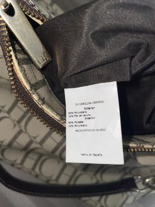 Bolso Carolina Herrera CH Beige y Marrón