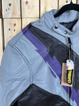 CHAQUETA T-XL MOTO GARIBALDI MORADO 56