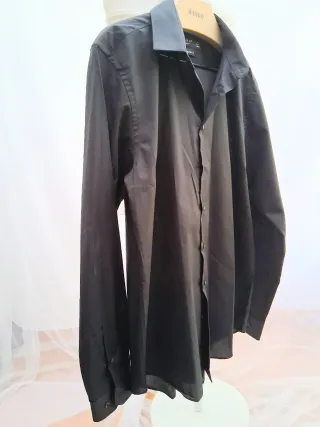 Camisa Negra Primark Regular Fit Talla M
