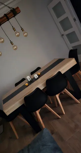 Mesa de comedor 90x160 cm