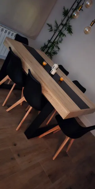 Mesa de comedor 90x160 cm