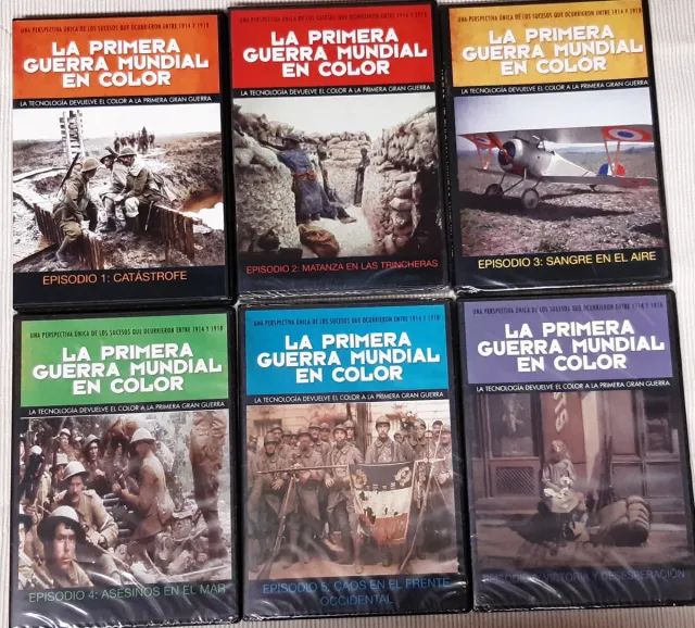 DVD LA PRIMERA GUERRA MUNDIAL EN COLOR